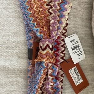 Missoni multicolored headband